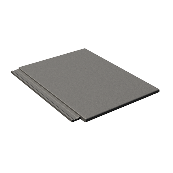 Цементно-піщана черепиця рядова, Ево, Графіт, Braas