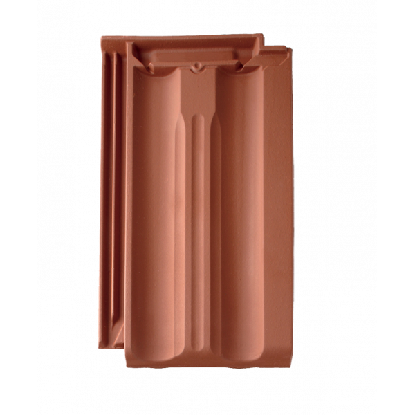 Керамічна черепиця Braas Гранат 11V, колір натуральний червоний