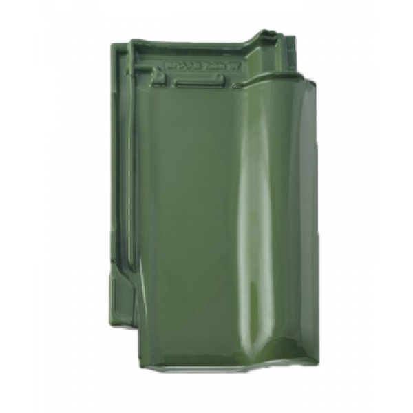 Керамічна черепиця Braas Rubin 13V, колір Зелений папороті