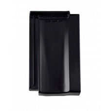 Керамічна черепиця Braas Топаз 13V, колір Глибокий чорний