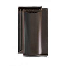 Керамічна черепиця Braas Топаз 13V, колір Тік-коричневий