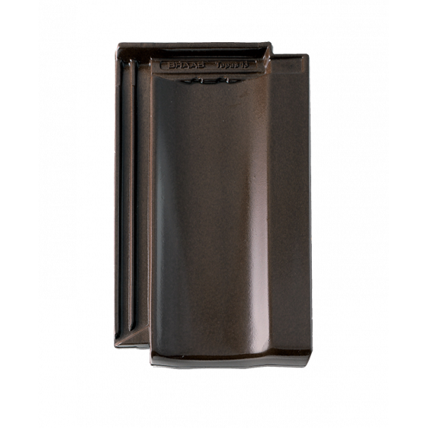 Керамічна черепиця Braas Топаз 13V, колір Тік-коричневий