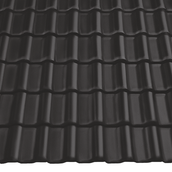 Керамічна черепиця Braas Heisterholzer Rubin 11V, Graphitgrau