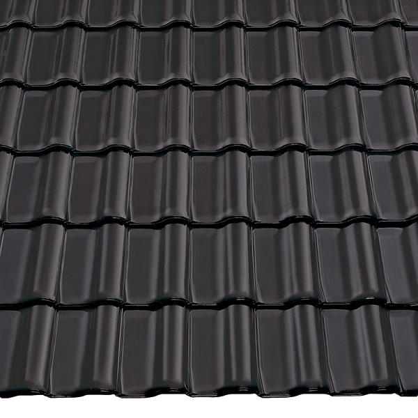 Керамічна черепиця Braas Heisterholzer Rubin 11V, Vulkanschwarz