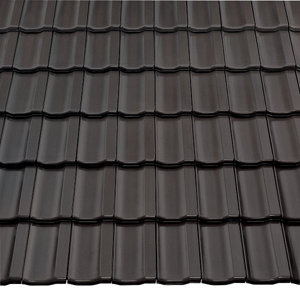 Керамічна черепиця Braas Топаз 13V, колір Антрацит