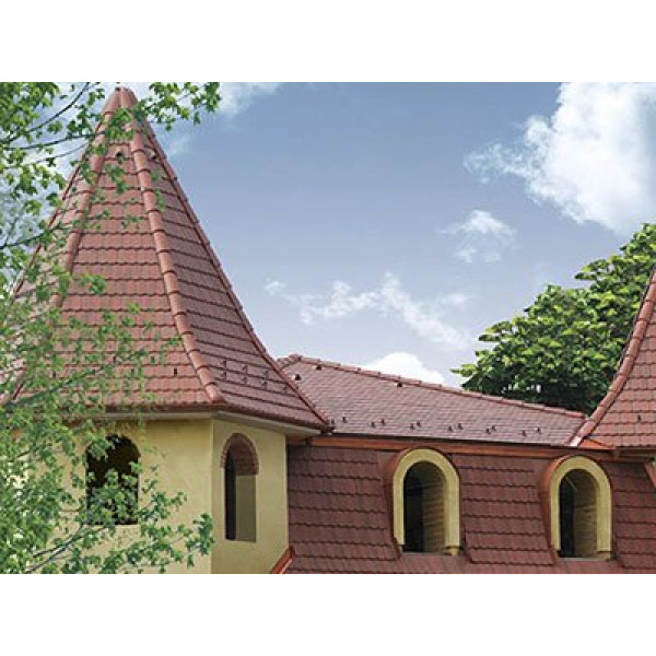 Цементно-піщана черепиця рядова, Reviva, Антік, Braas