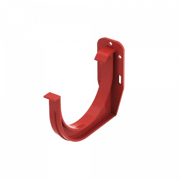 Гак жолоба, пвх, d-125 мм, червоний, BRYZA