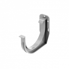 Гак жолоба, пвх, d-125 мм, білий, BRYZA