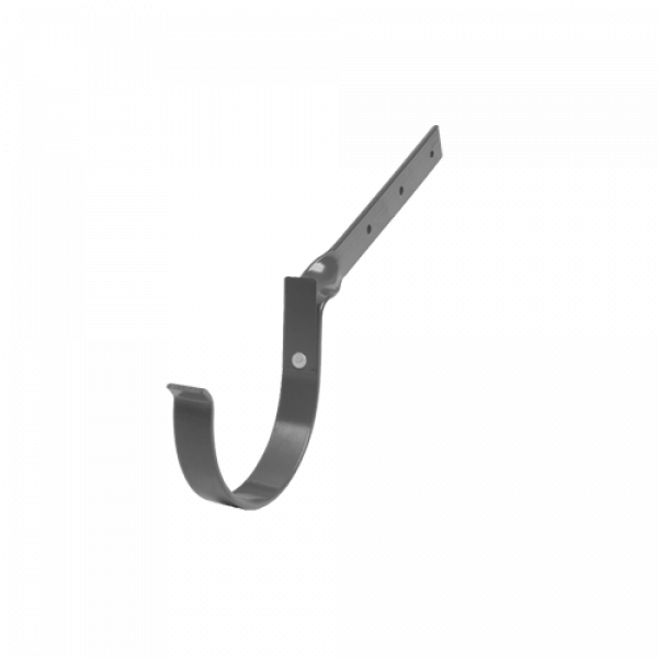Гак  жолоба регульований, d-150 мм, графіт, BRYZA