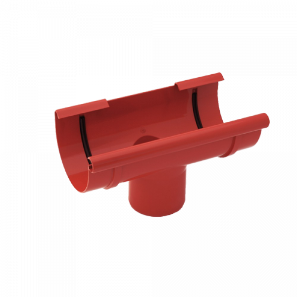 Лійка для слива, пвх, d-150 мм, червоний, BRYZA