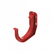 Гак  жолоба, пвх, d-75 мм, червоний, BRYZA