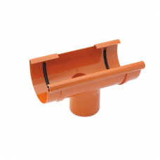 Лійка  для слива, пвх, d-75 мм, цегляний, BRYZA