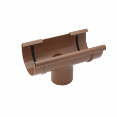 Лійка  для слива, пвх, d-75 мм, коричневий, BRYZA