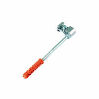 Гак для хомута з дюбелем, 250 мм, BRYZA