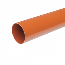 Труба водостічна, пвх, L-3 м, d-90 мм, цегляна, BRYZA