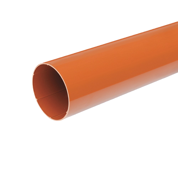 Труба водостічна, пвх, L-3 м, d-90 мм, цегляна, BRYZA