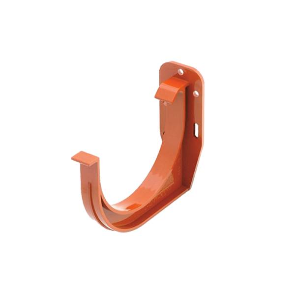 Гак жолоба, пвх, d-125 мм, цегляний, BRYZA