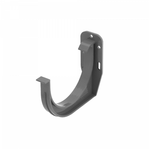 Гак  жолоба, пвх, d-150 мм, графіт, BRYZA