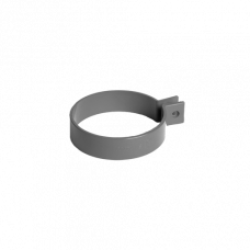 Хомут труби, пвх, d-110 мм, графіт, BRYZA