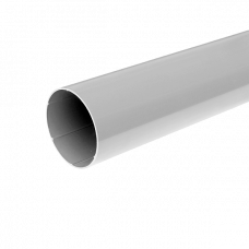 Труба водостічна, пвх, L-3 м, d-110 мм, білий, BRYZA