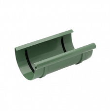 Муфта жолоба, пвх, d-125 мм, зелений, BRYZA