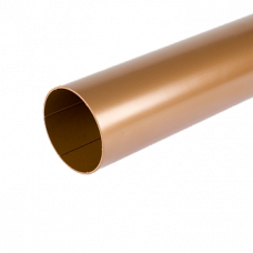 Труба водостічна, пвх, L-3 м, d-90 мм, мідний, BRYZA