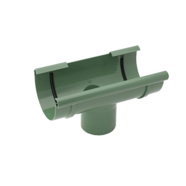 Лійка для слива, пвх, d-125 мм, зелений, BRYZA