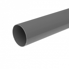 Труба водостічна, пвх, L-3 м, d-90 мм, графіт, BRYZA