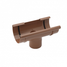 Лійка для слива, пвх, d-125 мм, коричневий, BRYZA