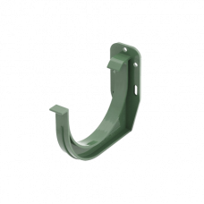 Гак жолоба, пвх, d-125 мм, зелений, BRYZA