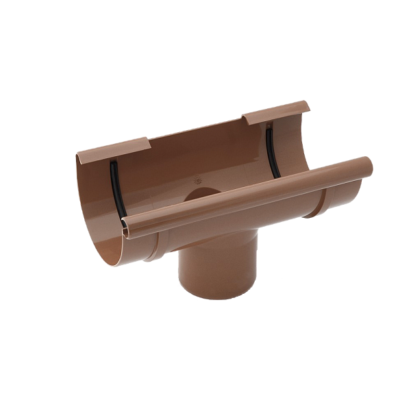 Лійка для слива, пвх, d-150 мм, коричневий, BRYZA