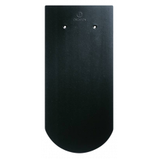 Керамічна черепиця Creaton Biber Klassik Rundschnitt AUT, Чорний