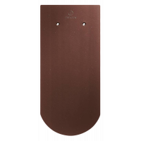 Керамічна черепиця Creaton Biber Klassik Rundschnitt AUT, Коричневий