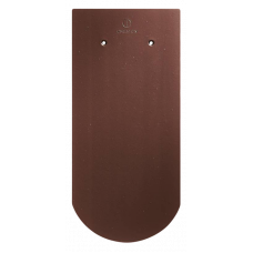 Керамічна черепиця Creaton Biber Klassik Rundschnitt AUT, Коричневий