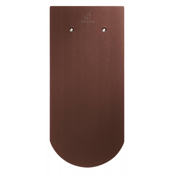 Керамічна черепиця Creaton Biber Klassik Rundschnitt AUT, Коричневий