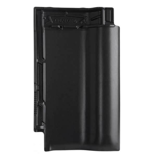 Керамічна черепиця Creaton MZ3 NEU, Чорний матовий