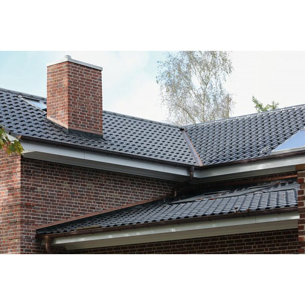 Керамічна черепиця Creaton MZ3 NEU, Чорний матовий