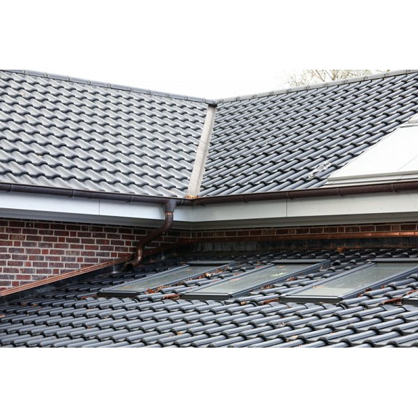 Керамічна черепиця Creaton MZ3 NEU, Чорний матовий