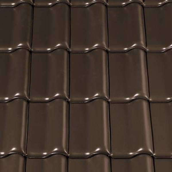 Керамічна черепиця Creaton MZ3 NEU, Темно-коричневий