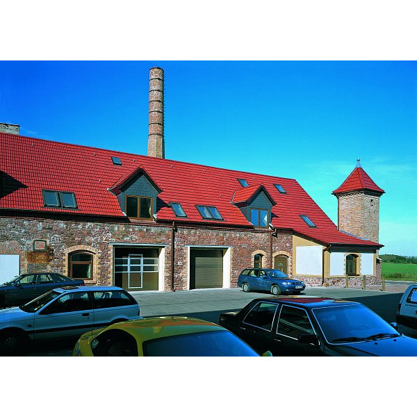 Керамічна черепиця Creaton Ratio, Finesse, колір Червоний