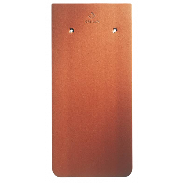 Керамічна черепиця Creaton Biber Ambiente Geradschnitt, натуральний червоний