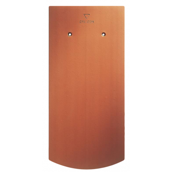 Керамічна черепиця Creaton Biber Ambiente Segmentschnitt, натуральний червоний