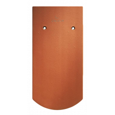 Керамічна черепиця Creaton Biber Manufaktur Segmentschnitt, натуральний червоний