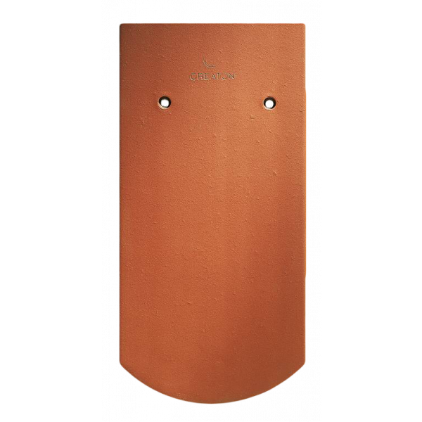 Керамічна черепиця Creaton Biber Manufaktur Segmentschnitt, натуральний червоний