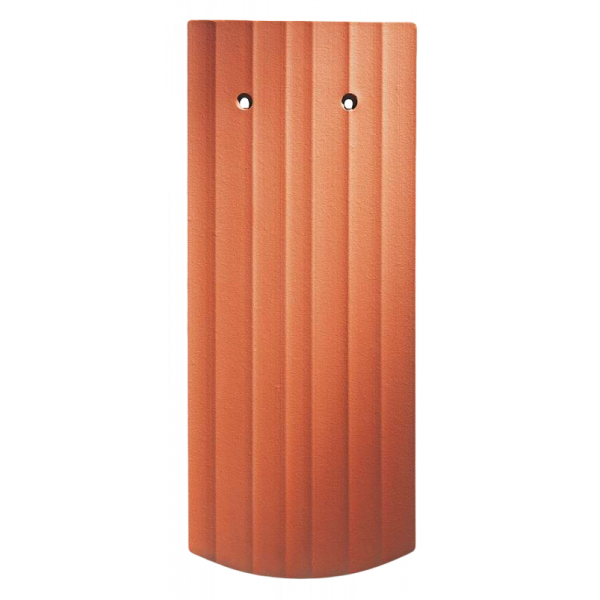 Керамічна черепиця Creaton Biber Profil + Berliner, натуральний червоний