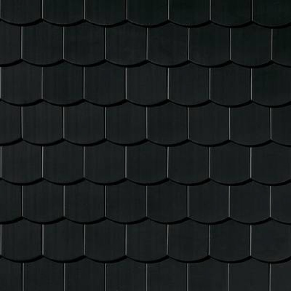 Керамічна черепиця Creaton Biber Ambiente Segmentschnitt, Антрацит