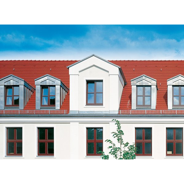 Керамічна черепиця Creaton Biber Ambiente Segmentschnitt, Мідний