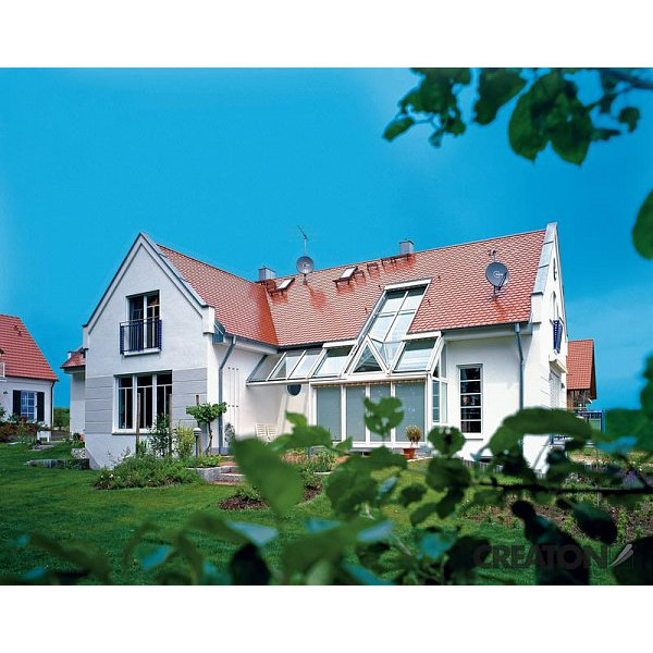 Керамічна черепиця Creaton Biber Klassik Finesse, колір Червоний