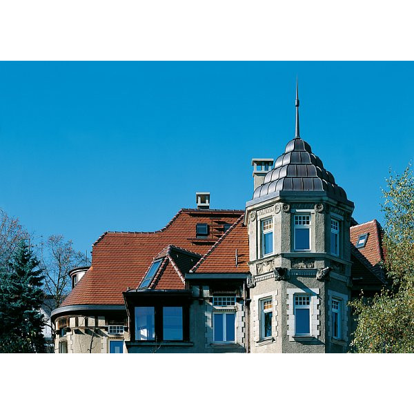 Керамічна черепиця Creaton Biber Profil + Berliner, натуральний червоний