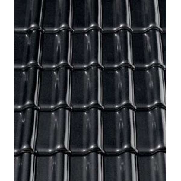 Керамічна черепиця Creaton Premion, Noblesse, колір Кришталево-чорний